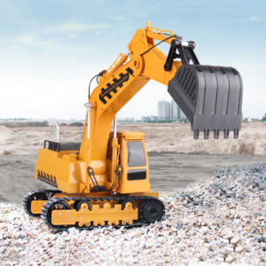 1:14 Remote Control RC Excavator Construction Vehicle With Lights and Sounds