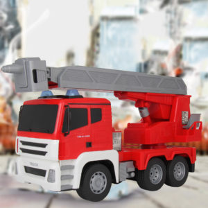1:14 RC Fire Truck Remote Control Fire Engine Toy Car