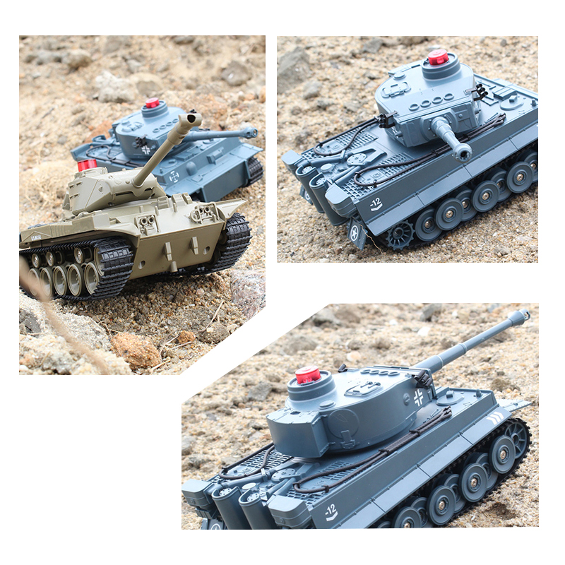 2.4G 1:30 RC Military Tank Remote Control Army Toy Tank Vehicles - Military Car - 2