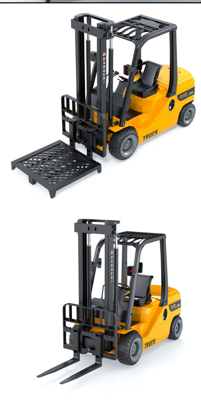 2.4G 1:12 Remote Control Forklift Construction Vehicle - Construction Vehicles - 1