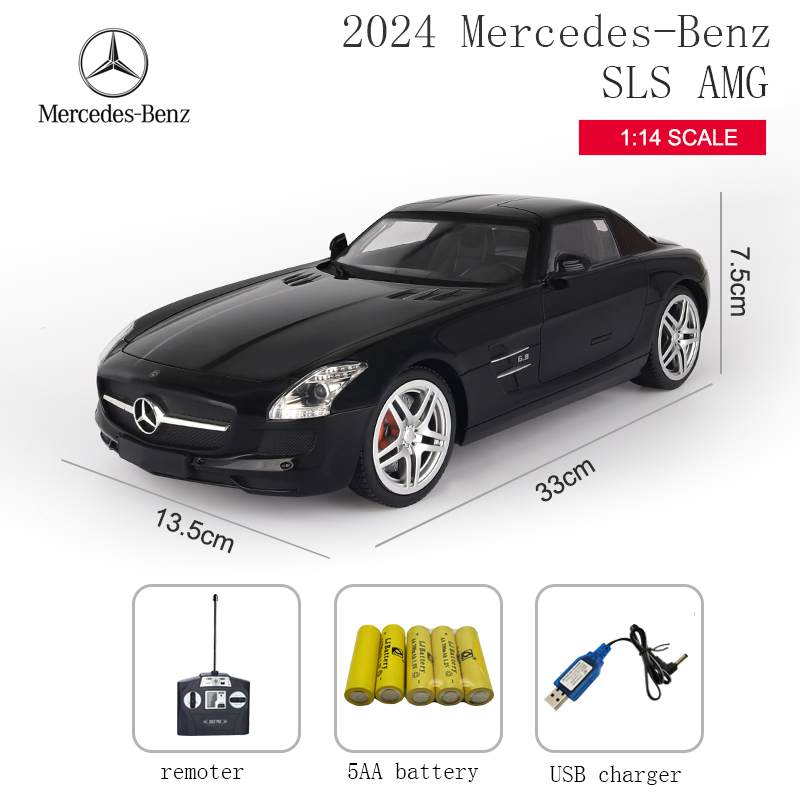 Officially authorizated RC Car Mercedes-Benz SLS AMG 2024 - License Car - 5