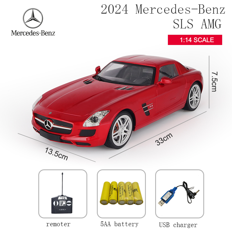 Officially authorizated RC Car Mercedes-Benz SLS AMG 2024 - License Car - 6