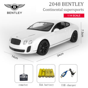 1:14 scale Remote Control Licensed Car Bentley Continental supersports 2048