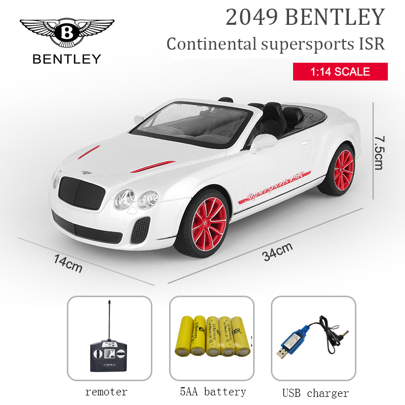 1:14 scale RC Licensed Car Bentley Continental supersports ISR 2049 - License Car - 6
