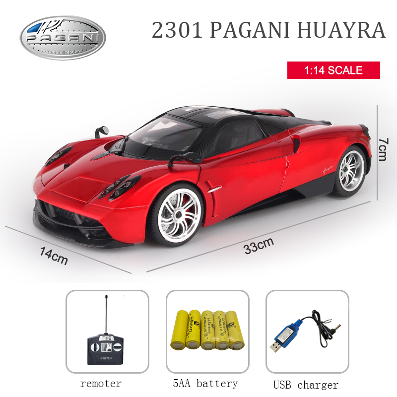 1:14 scale Licensed RC Car Pagani Huayra 2301 - License Car - 1