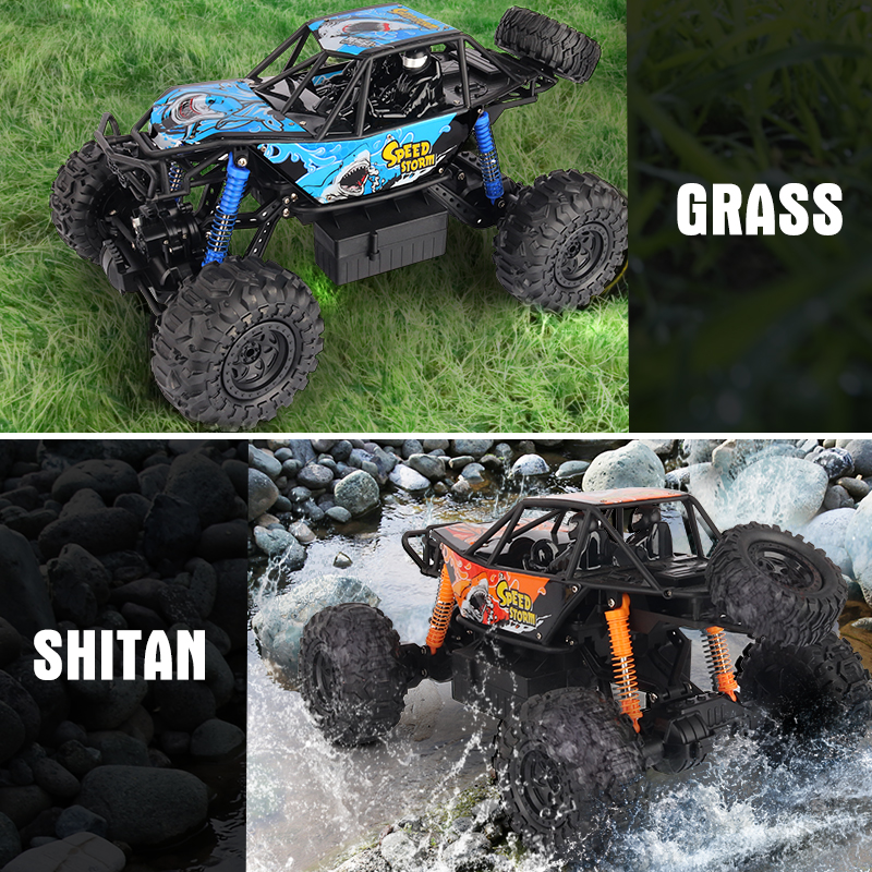 2.4G Big Size Amphibious RC Car Remote Control Climbing Truck YY2039 - Climbing Truck - 8