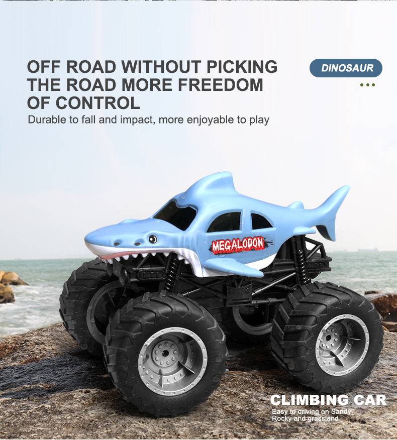 1:14 2.4G Shark remote contral car YY2057 - Climbing Truck - 1